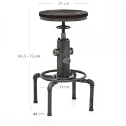 Atlantic Barhocker Metallisch - Hydrant -Barstuhl Pro Geschaft barhocker metallisch hydrant 5