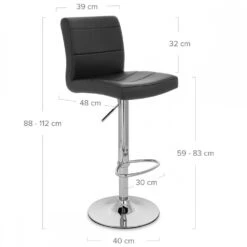 Atlantic Kunstleder Barhocker Chrom - Breakfast 12 Atlantic Kunstleder Barhocker Chrom - Breakfast -Barstuhl Pro Geschaft breakfast chrom 5