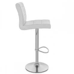 Atlantic Kunstleder Barhocker Gebürstet - Breakfast -Barstuhl Pro Geschaft breakfast chrome brosse 2