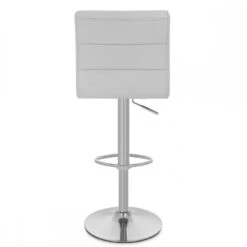 Atlantic Kunstleder Barhocker Gebürstet - Breakfast -Barstuhl Pro Geschaft breakfast chrome brosse 3