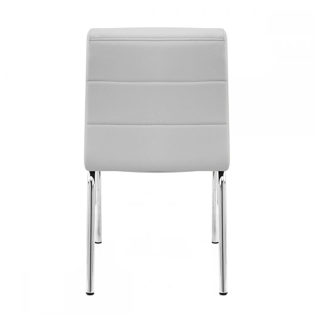 Atlantic Kunstleder Chrom Stuhl - Breakfast 5 Atlantic Kunstleder Chrom Stuhl - Breakfast – Bild 5