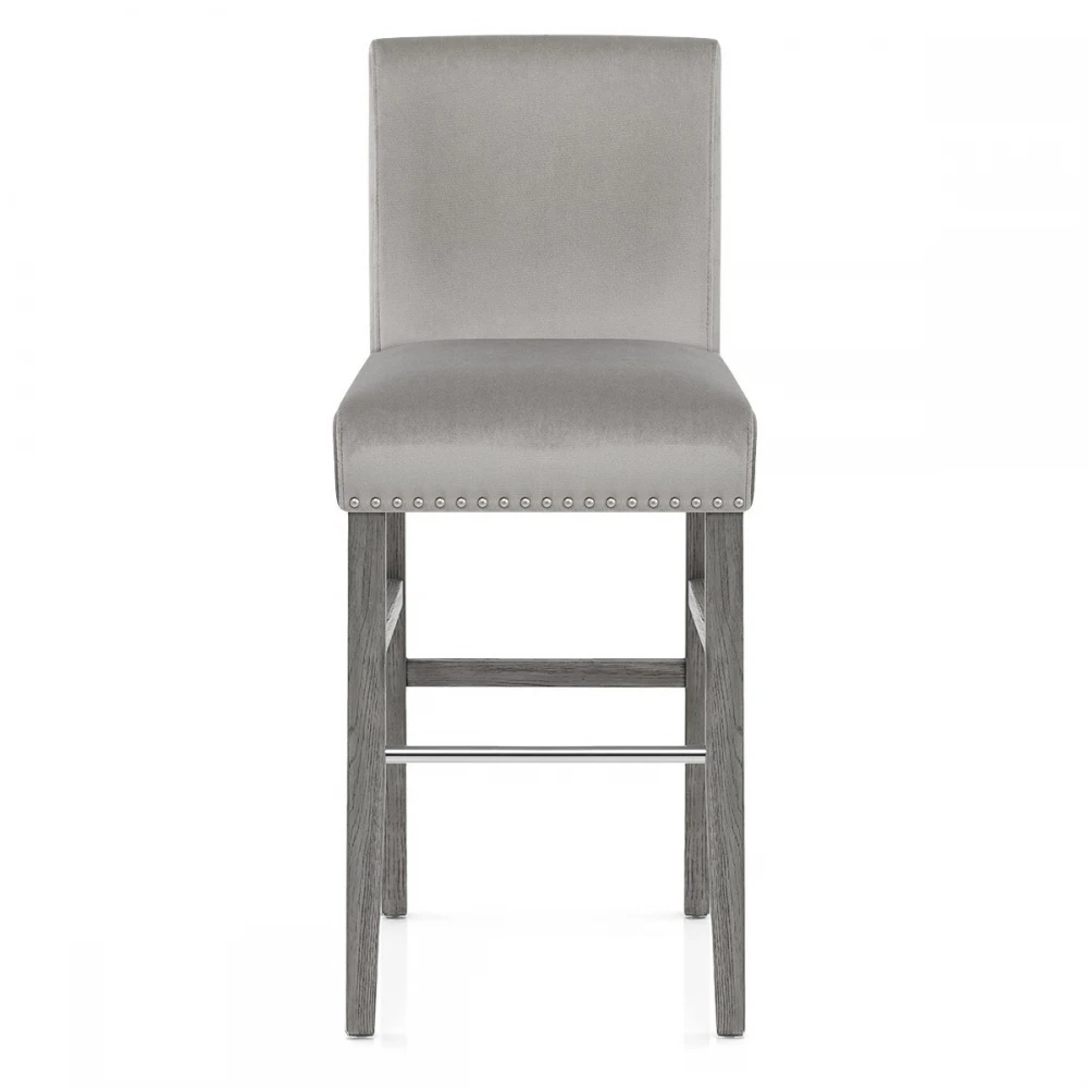 Atlantic Samt Barhocker - Brunswick 2 Atlantic Samt Barhocker - Brunswick – Bild 2