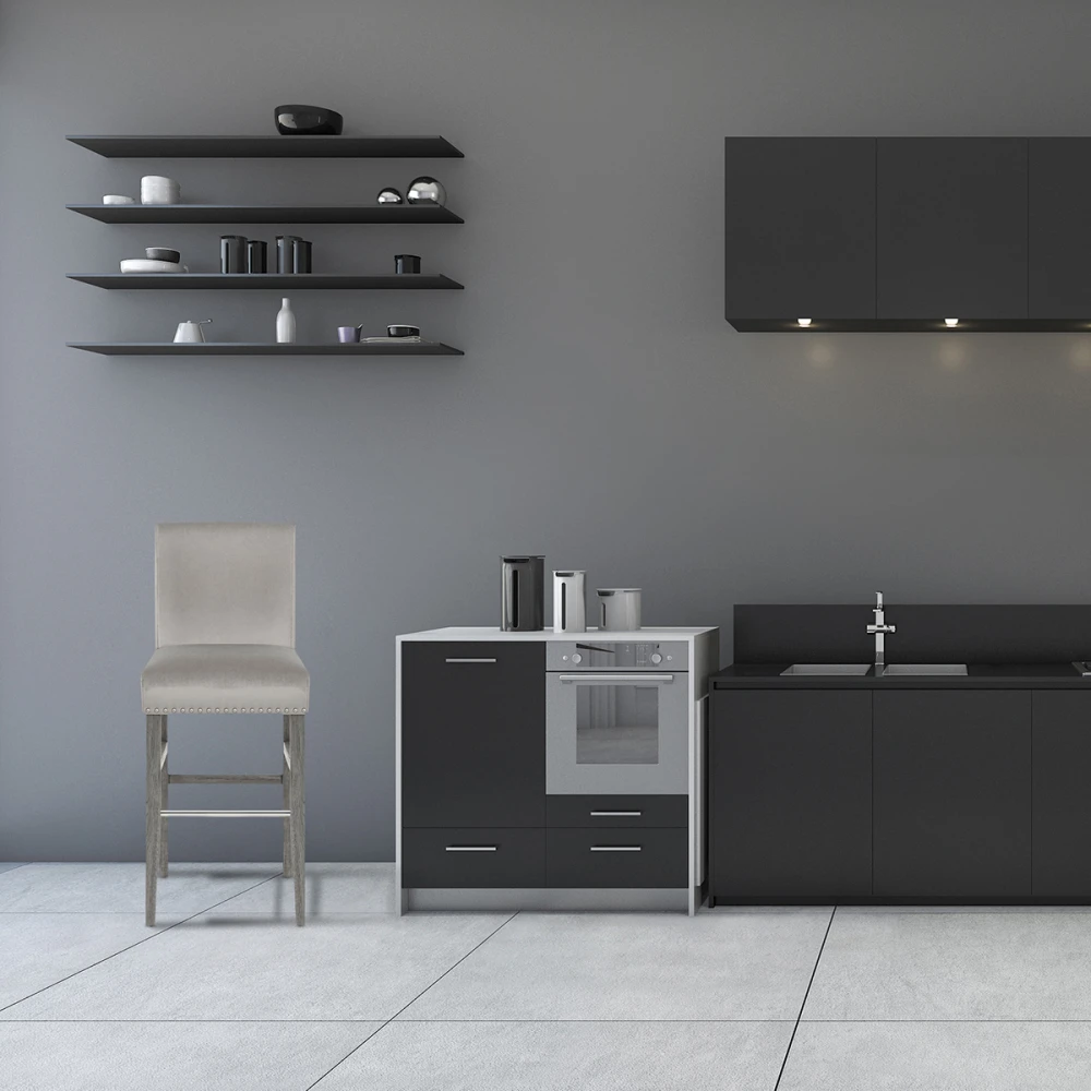 Atlantic Samt Barhocker - Brunswick 7 Atlantic Samt Barhocker - Brunswick – Bild 7