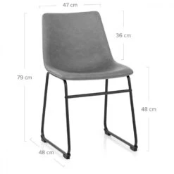 Kunstleder Stuhl - Bucket -Barstuhl Pro Geschaft bucket kunstleder stuhl 5