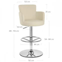 Atlantic Kunstleder Barhocker Chrom - Chateau 12 Atlantic Kunstleder Barhocker Chrom - Chateau -Barstuhl Pro Geschaft chateau 5