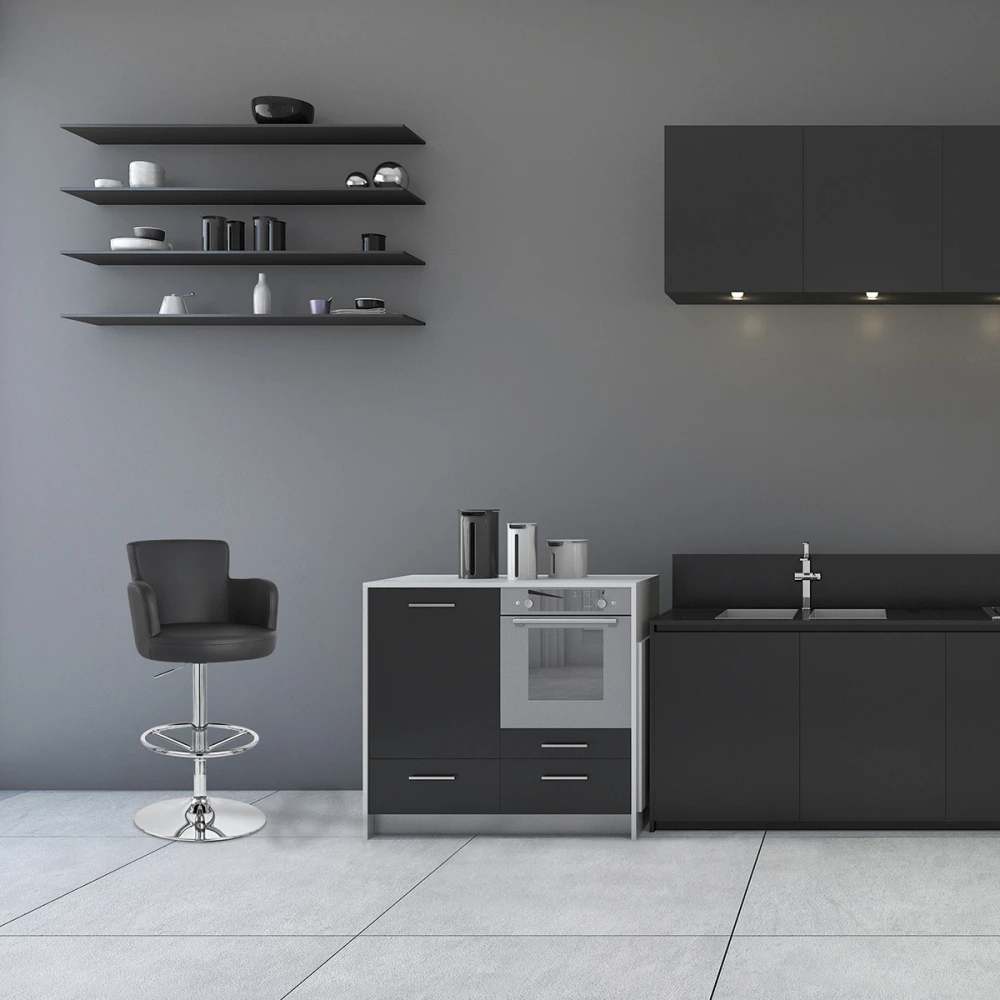 Atlantic Kunstleder Barhocker Chrom - Chateau 7 Atlantic Kunstleder Barhocker Chrom - Chateau – Bild 7