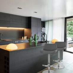 Echtleder Barhocker Gebürstet - Christiana -Barstuhl Pro Geschaft christiana echtleder 6