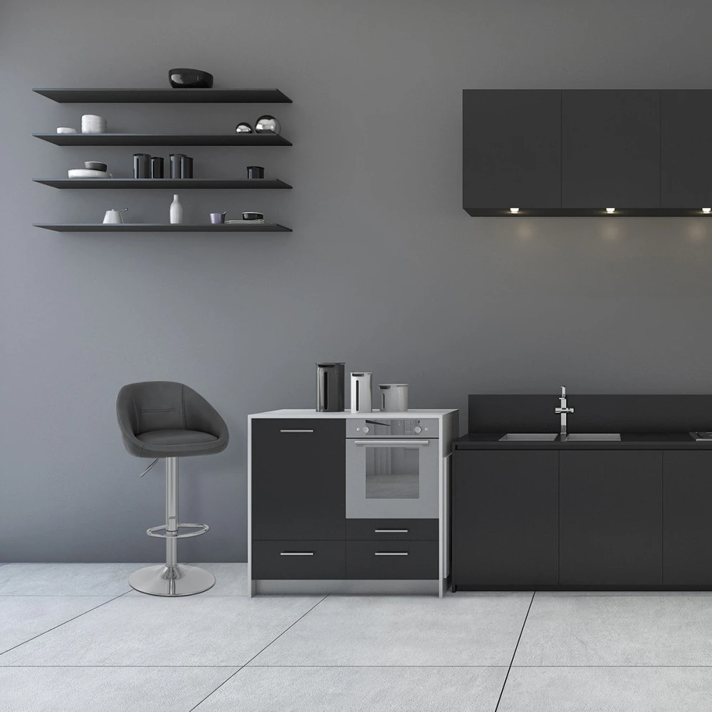 Kunstleder Barhocker Gebürstet - Decco 7 Kunstleder Barhocker Gebürstet - Decco – Bild 7