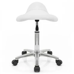 Atlantic Kunstleder Rollhocker - Deluxe Saddle -Barstuhl Pro Geschaft deluxe saddle 1 4