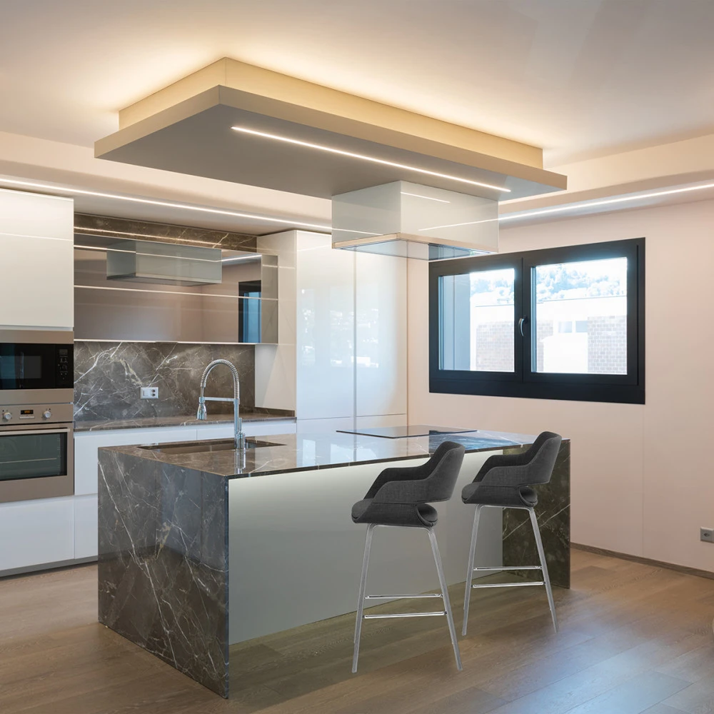 Stoffbarhocker - Nappa 7 Stoffbarhocker - Nappa – Bild 7