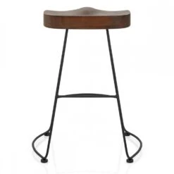 Barhocker Dunkler Holz - Freedom Schwarz -Barstuhl Pro Geschaft dunkler holz freedom schwarz 3