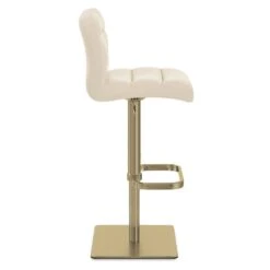 Echtleder Barhocker Gebürstet Gold - Lush 10 Echtleder Barhocker Gebürstet Gold - Lush -Barstuhl Pro Geschaft echtleder barhocker gebuerstet gold lush 2