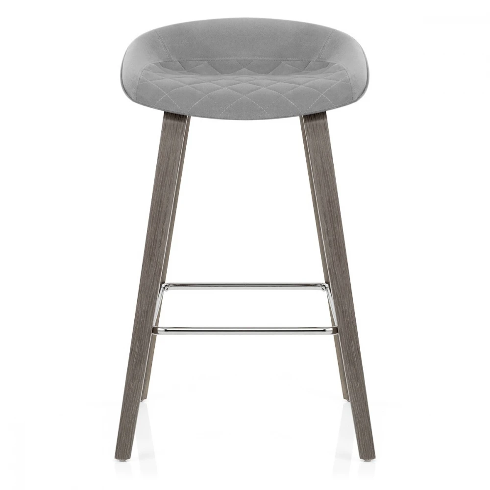 Samt Holz Barhocker - Epic 2 Samt Holz Barhocker - Epic – Bild 2