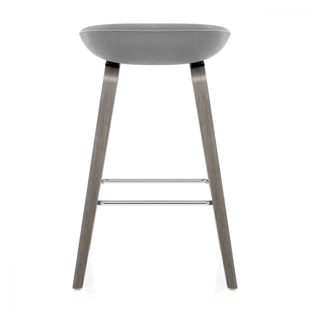 Samt Holz Barhocker - Epic 4 Samt Holz Barhocker - Epic – Bild 4