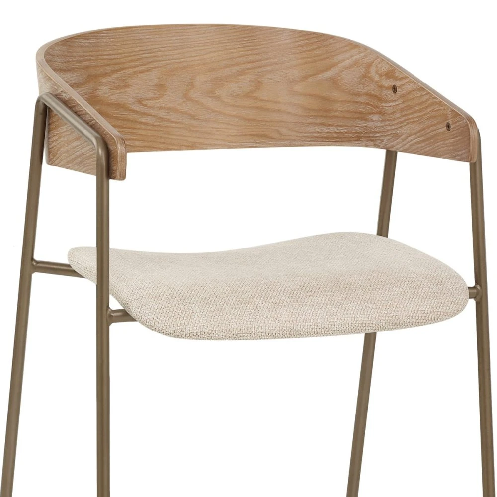 Esszimmerstuhl Stoff Eiche - Lauren 5 Esszimmerstuhl Stoff Eiche - Lauren – Bild 5