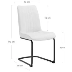 Esszimmerstuhl Kunstleder - Adele 10 Esszimmerstuhl Kunstleder - Adele -Barstuhl Pro Geschaft esszimmerstuhl kunstleder adele 4