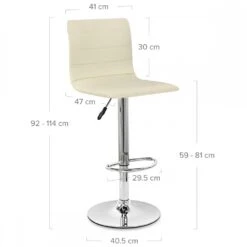 Atlantic Echtleder Barhocker Chrom - Fabio 13 Atlantic Echtleder Barhocker Chrom - Fabio -Barstuhl Pro Geschaft fabio echtleder 5