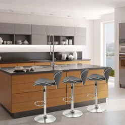 Atlantic Kunstleder Barhocker Chrom - Felix -Barstuhl Pro Geschaft felix chrom 6