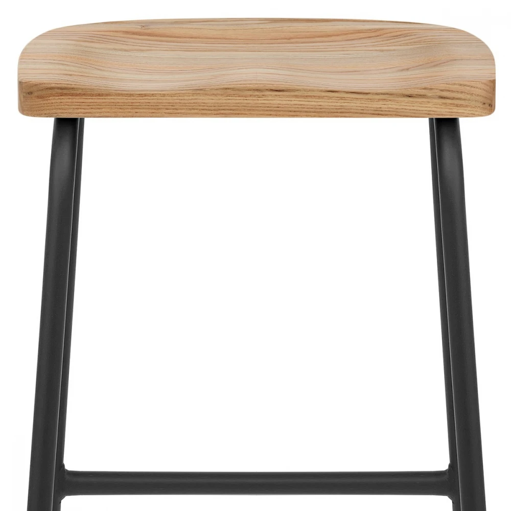 Barhocker Heller Holz - Finn 5 Barhocker Heller Holz - Finn – Bild 5