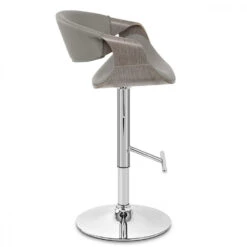 Kunstleder Barhocker Chrom - Georgia -Barstuhl Pro Geschaft georgia chrom 2