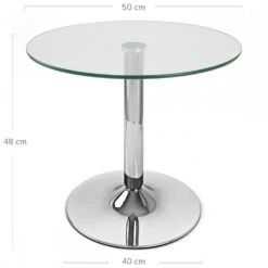 Atlantic Glastisch Chrom - Glacier Niedrig -Barstuhl Pro Geschaft glacier niedrig 2