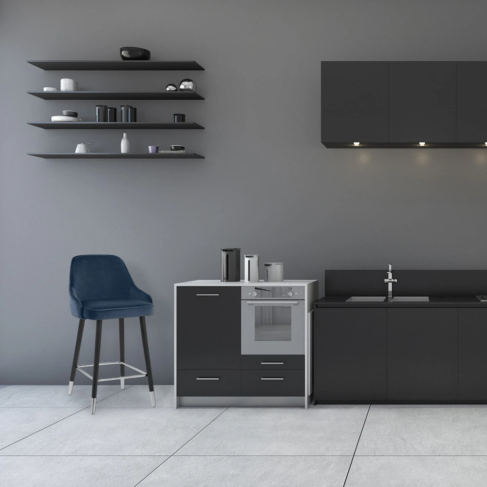 Samtbarhocker - Glam 7 Samtbarhocker - Glam – Bild 7