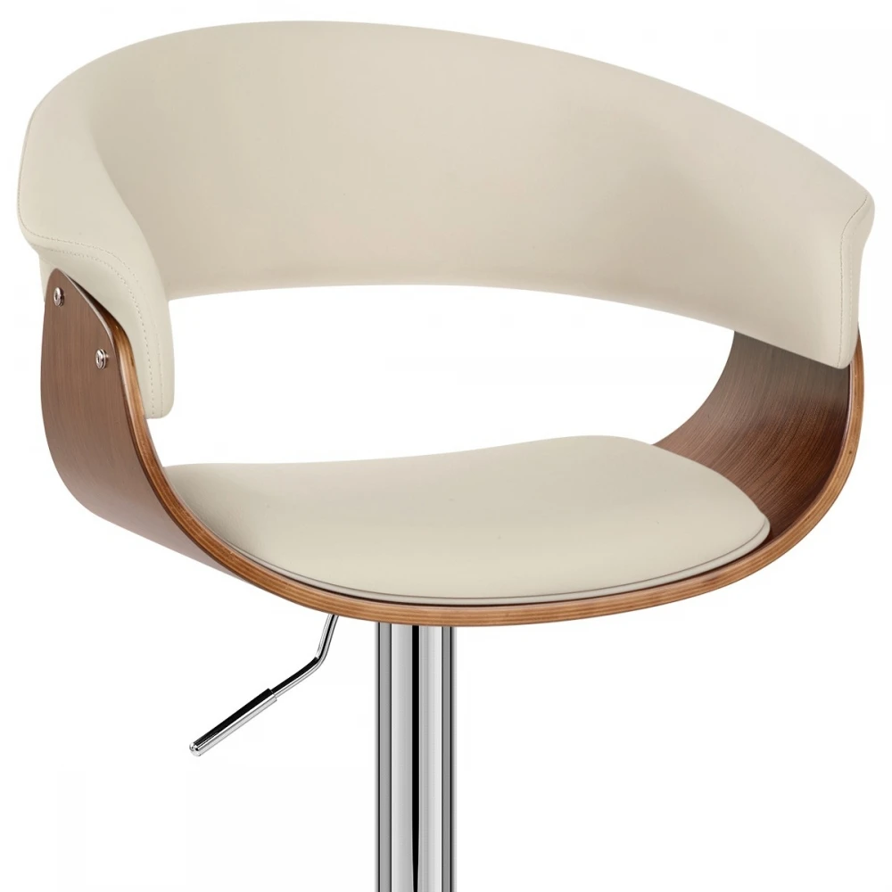 Atlantic Kunstleder Barhocker Walnuss - Grafton 7 Atlantic Kunstleder Barhocker Walnuss - Grafton – Bild 7