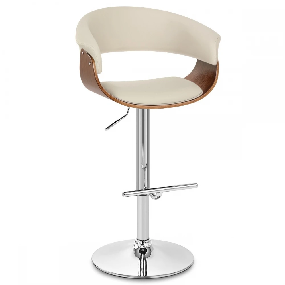 Atlantic Kunstleder Barhocker Walnuss - Grafton 1 Atlantic Kunstleder Barhocker Walnuss - Grafton