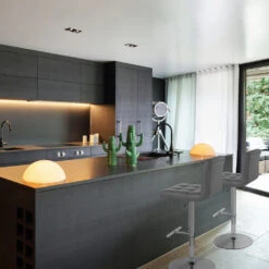 Atlantic Kunstleder Barhocker Chrom - Grid -Barstuhl Pro Geschaft grid 6