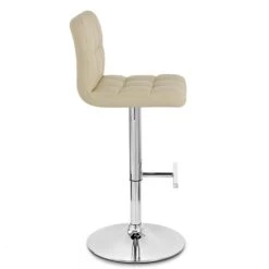 Kunstleder Barhocker Chrom - Grid Sonderangebot -Barstuhl Pro Geschaft grid kunstleder 2