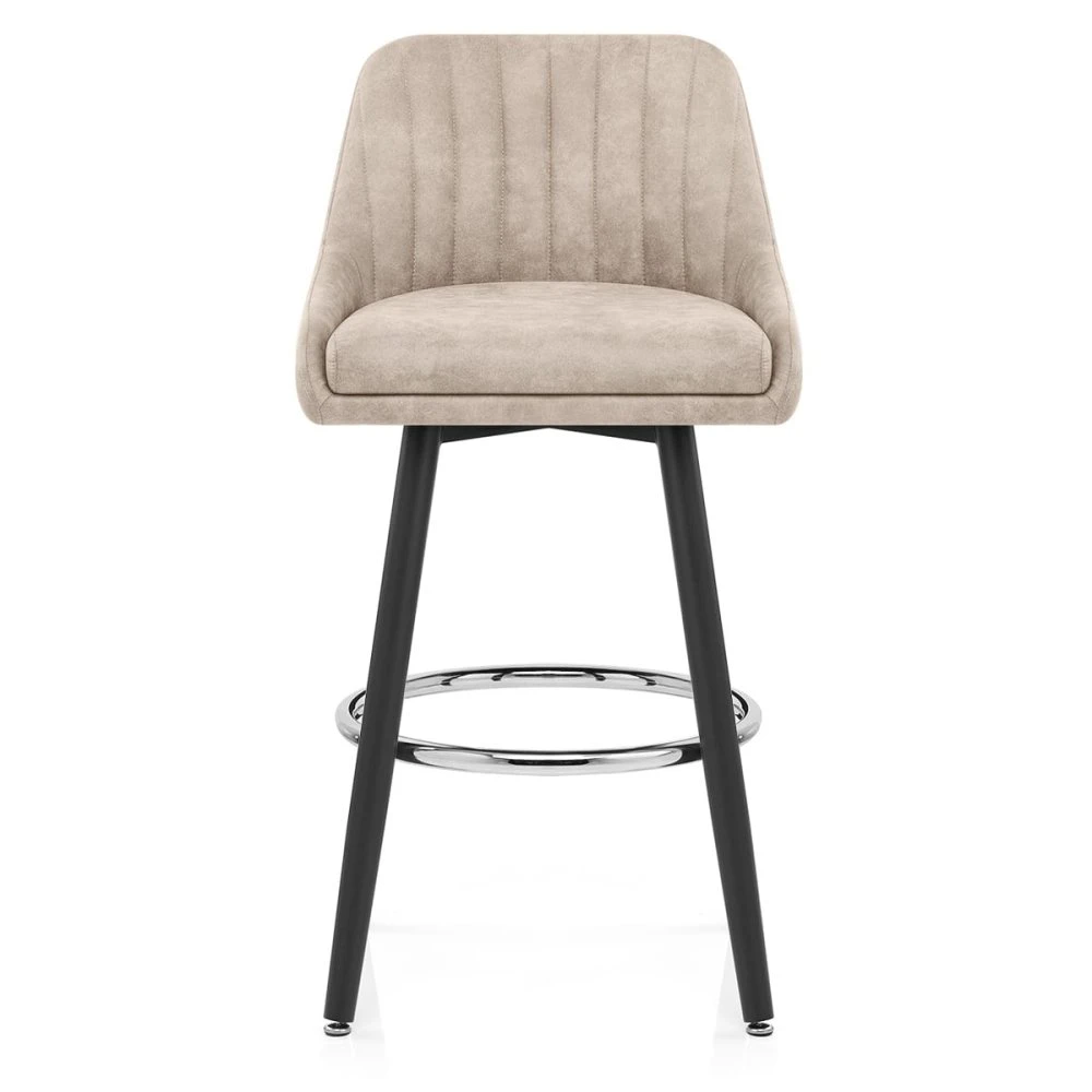 Wildlederimitat Barhocker - Hamilton 2 Wildlederimitat Barhocker - Hamilton – Bild 2