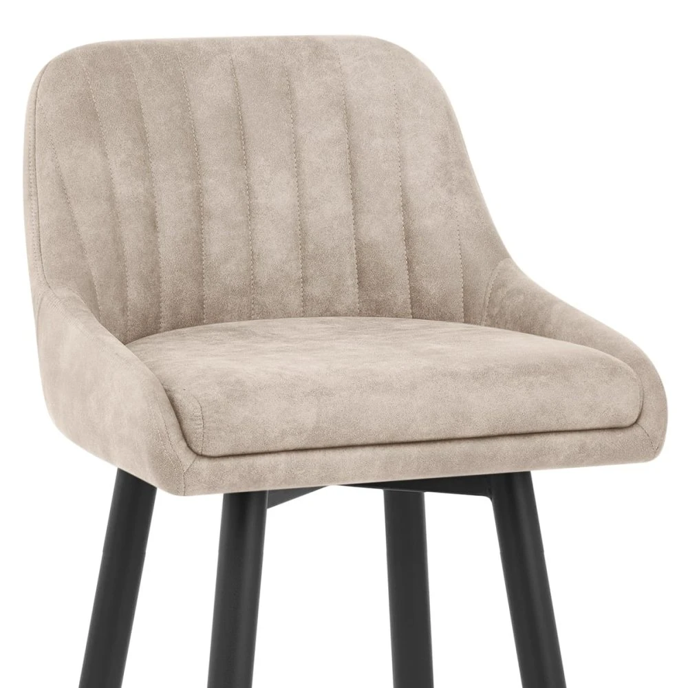 Wildlederimitat Barhocker - Hamilton 5 Wildlederimitat Barhocker - Hamilton – Bild 5