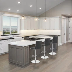 Atlantic Kunstleder Barhocker Chrom - Hiline -Barstuhl Pro Geschaft hiline 6