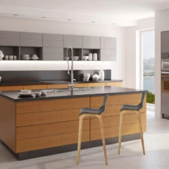 Atlantic Barhocker Eiche - Hoch Drift -Barstuhl Pro Geschaft hoch drift eiche 6