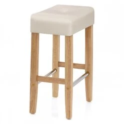 Atlantic Holz Barhocker - Otis Eiche -Barstuhl Pro Geschaft holz barhocker otis eiche 3