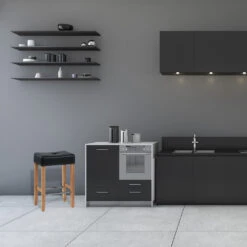 Atlantic Holz Barhocker - Otis Eiche -Barstuhl Pro Geschaft holz barhocker otis eiche 6