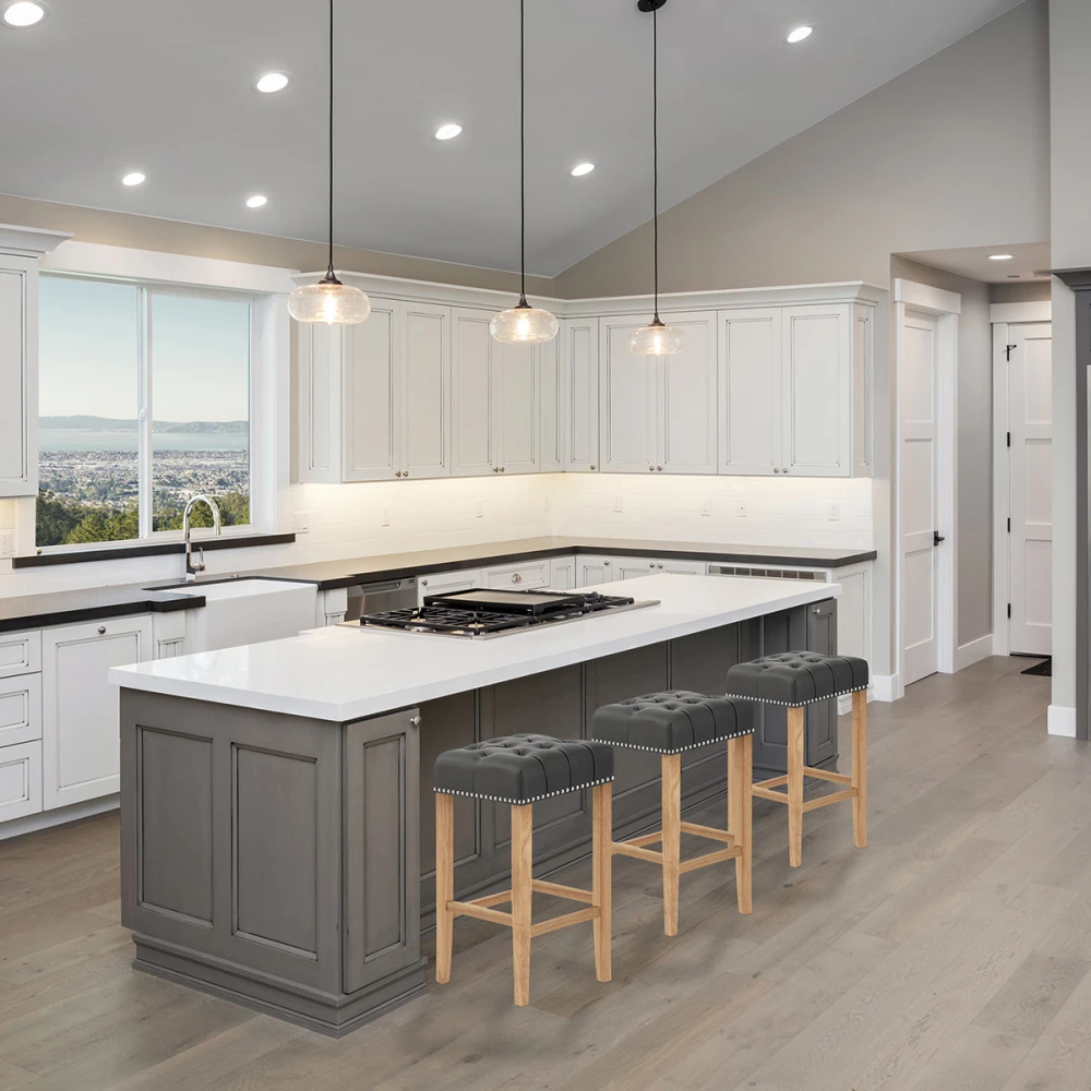 Atlantic Holzbarhocker Eiche - Chelsea 7 Atlantic Holzbarhocker Eiche - Chelsea – Bild 7