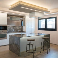 Atlantic Barhocker - Dunkler Holzsitz - Industrial Turner -Barstuhl Pro Geschaft holzbarhocker turner industrial 5