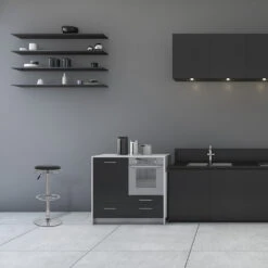 Atlantic Kunstleder Barhocker Chrom - Java -Barstuhl Pro Geschaft java 5