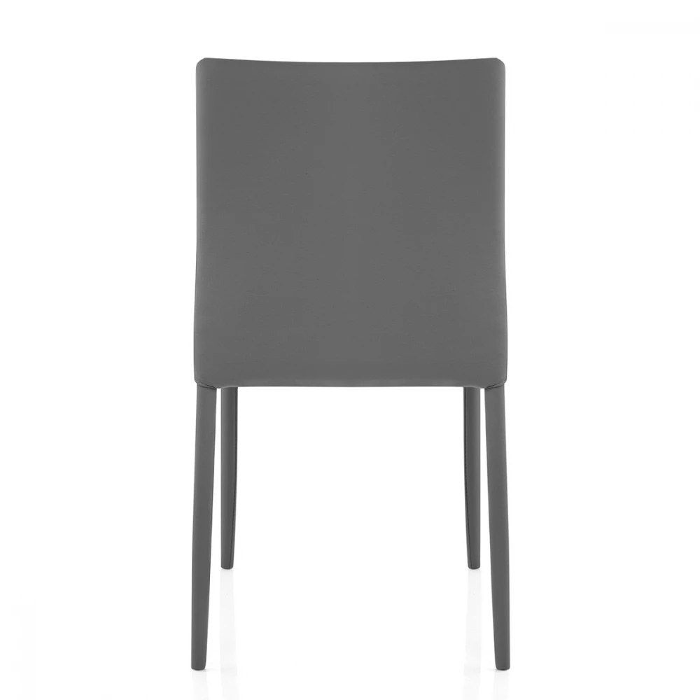 Atlantic Kunstleder Chrom Stuhl - Joshua 4 Atlantic Kunstleder Chrom Stuhl - Joshua – Bild 4