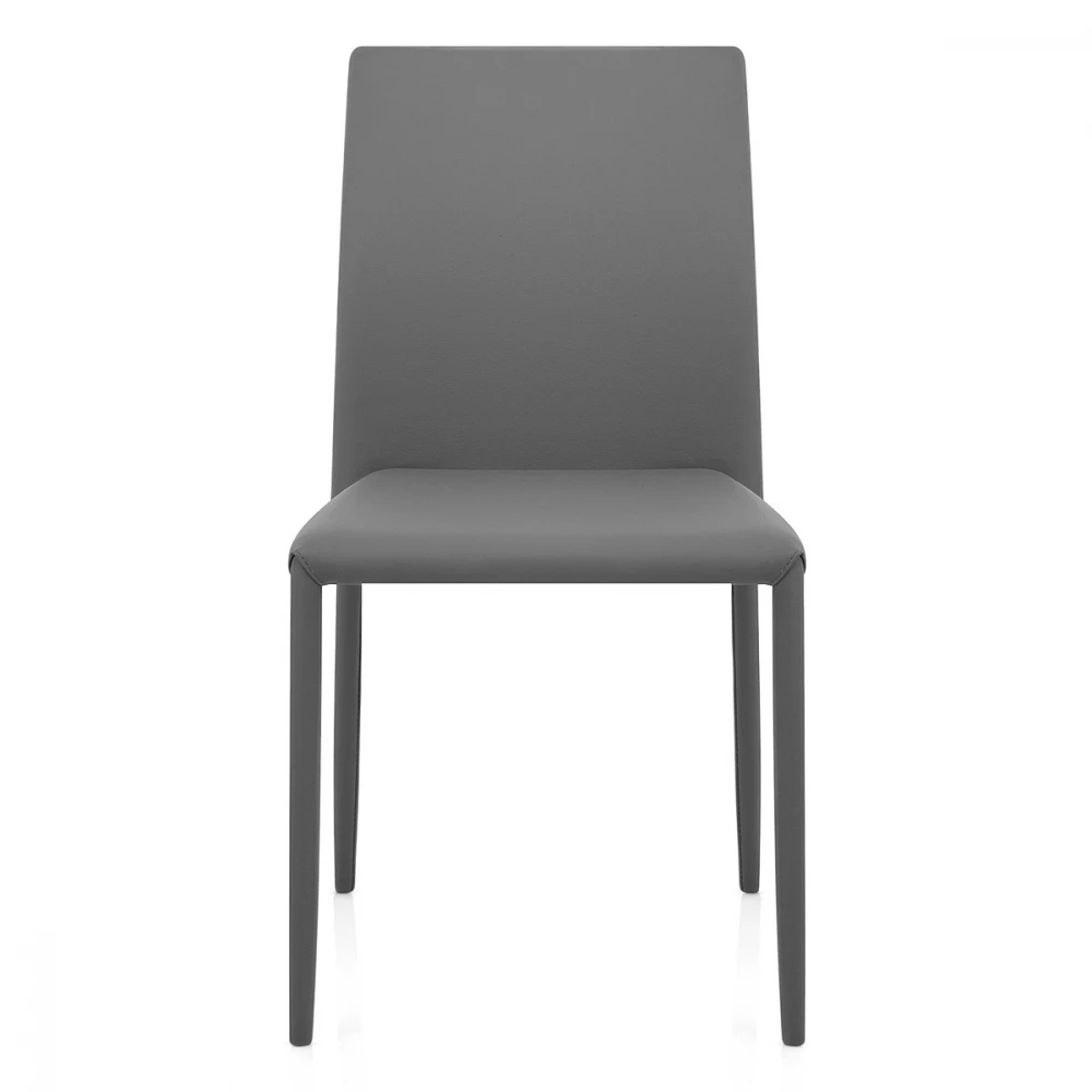 Atlantic Kunstleder Chrom Stuhl - Joshua 5 Atlantic Kunstleder Chrom Stuhl - Joshua – Bild 5