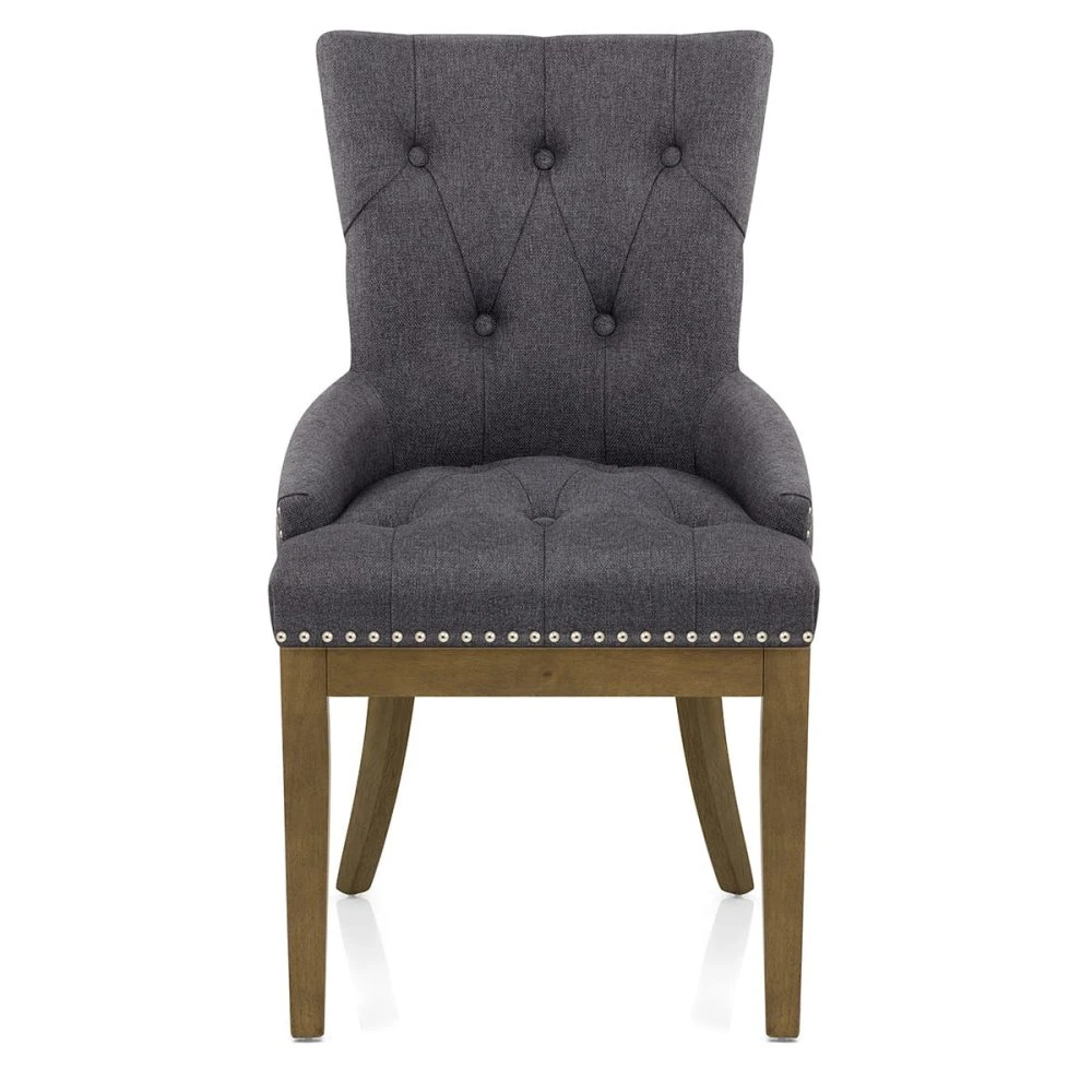 Stoff Esszimmerstuhl Holz - Knightsbridge 2 Stoff Esszimmerstuhl Holz - Knightsbridge – Bild 2