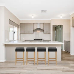 Atlantic Kunstleder Barhocker Eiche - Oliver -Barstuhl Pro Geschaft kunstleder barhocker eiche oliver 6