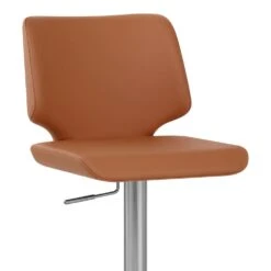 Kunstleder Barhocker Gebürstet - Mode -Barstuhl Pro Geschaft kunstleder barhocker gebuerstet mode 4