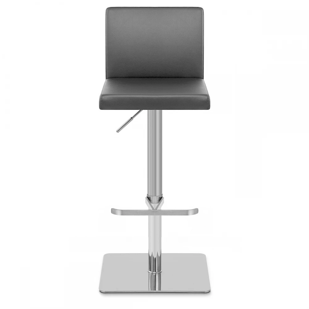 Atlantic Kunstleder Barhocker Gebürstet - Lexi 2 Atlantic Kunstleder Barhocker Gebürstet - Lexi – Bild 2