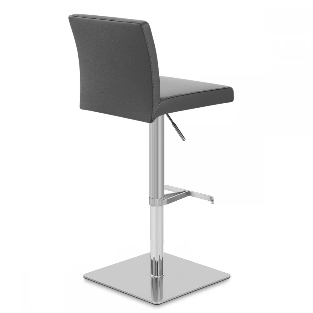 Atlantic Kunstleder Barhocker Gebürstet - Lexi 4 Atlantic Kunstleder Barhocker Gebürstet - Lexi – Bild 4