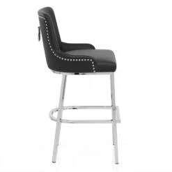 Kunstleder Barhocker Chrom - Bliss -Barstuhl Pro Geschaft kunstleder chrom bliss 2