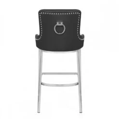 Kunstleder Barhocker Chrom - Bliss -Barstuhl Pro Geschaft kunstleder chrom bliss 3