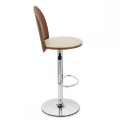 Atlantic Kunstleder Holzbarhocker Chrom - Bolero -Barstuhl Pro Geschaft kunstleder holzbarhocker chrom bolero 2