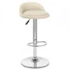 Atlantic Kunstleder Barhocker Chrom - Lulu
